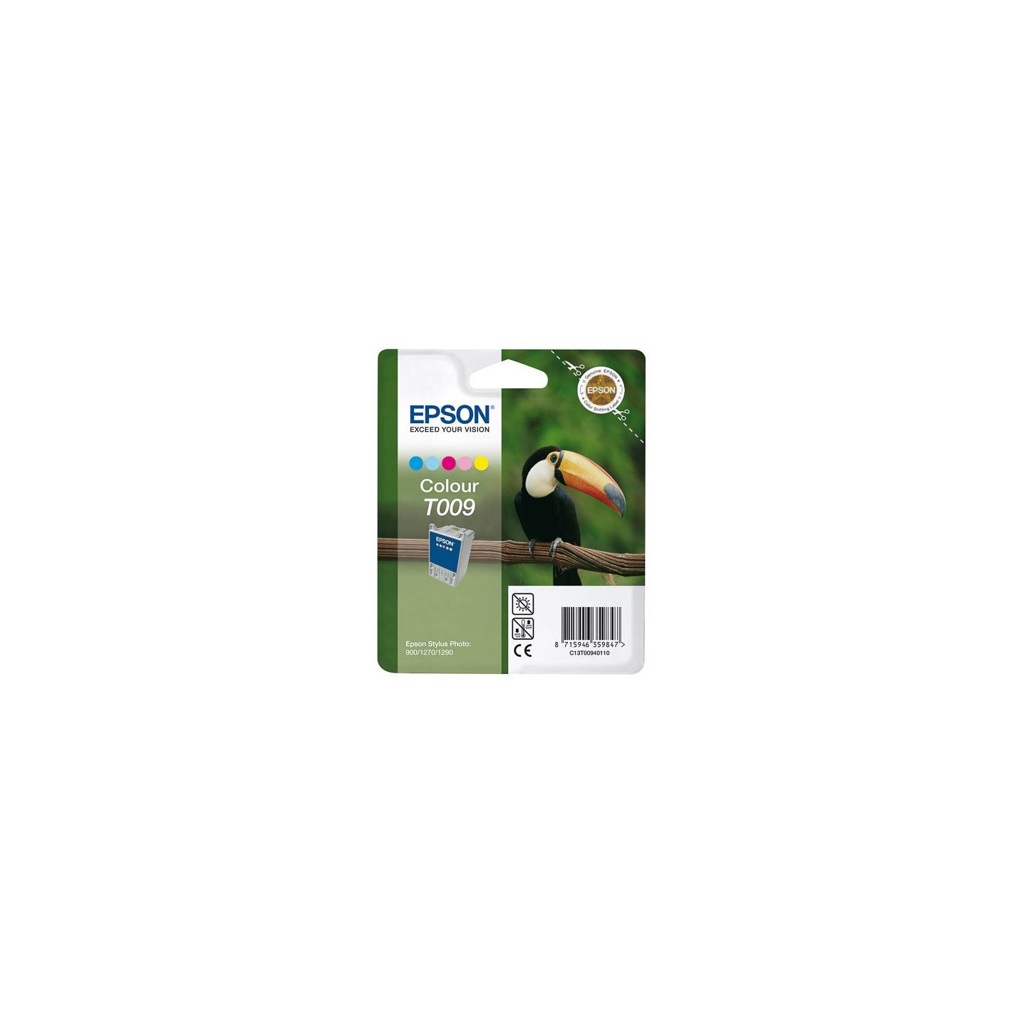 Cartouche Encre 5 Couleurs EPSON (T009), Toner Express : achat en ligne de Cartouche Encre 5 Couleurs EPSON (T009) pour impriman