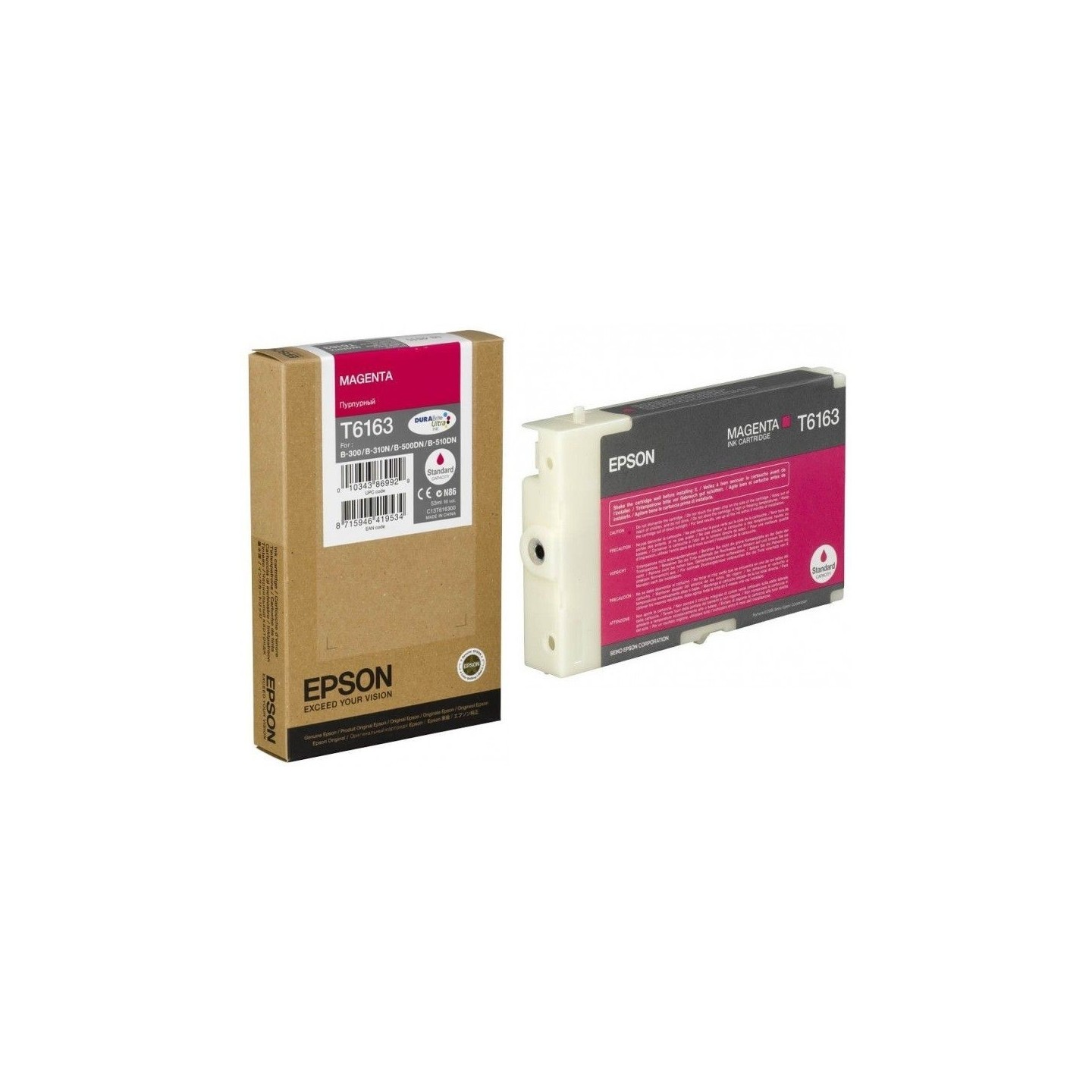 Cartouche d'encre magenta Epson pour MicroPiezo B300 / B500DN, Toner Express : achat en ligne de Cartouche d'encre magenta Epson