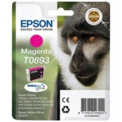 Cartouche Encre  EPSON Magenta (T0893) S20, SX205, SX400, Toner Express : achat en ligne de Cartouche Encre  EPSON Magenta (T089
