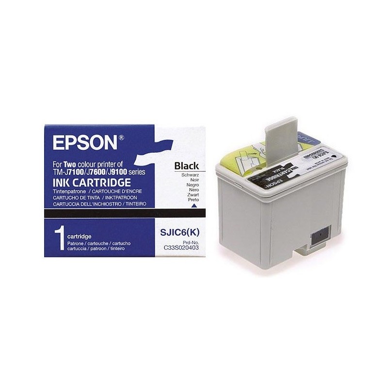 Cartouche jet d'encre noir Epson pour TM-J7100 / TM-J7600, Toner Express : achat en ligne de Cartouche jet d'encre noir Epson po