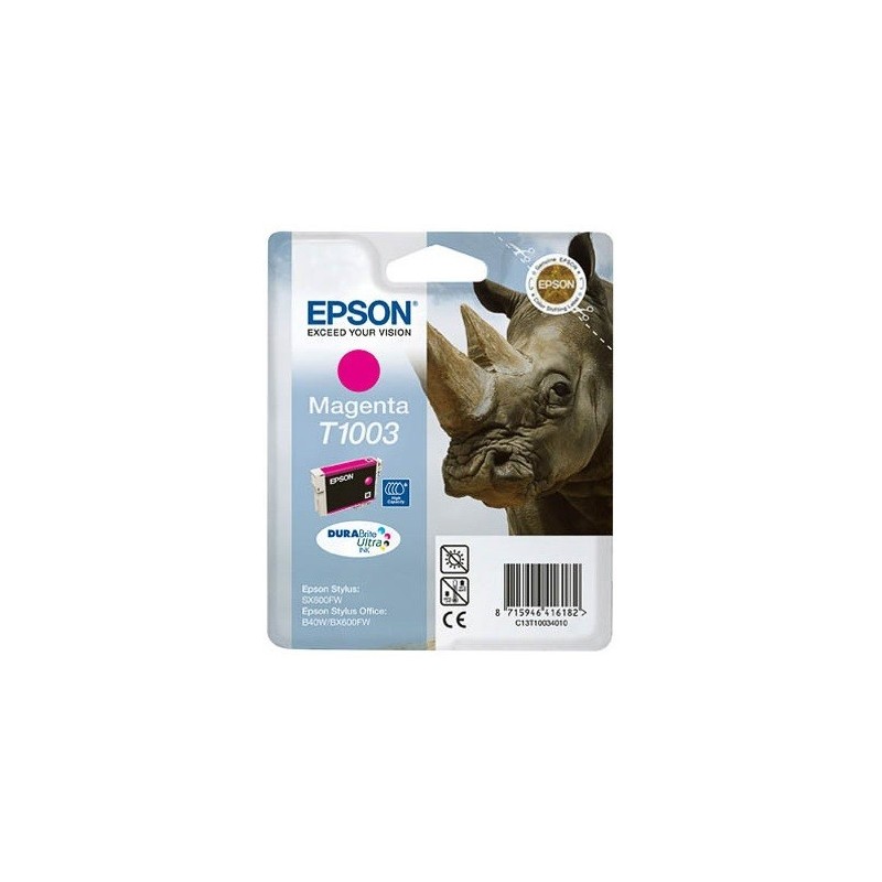 Cartouche Encre  EPSON Magenta B40W, BX600FW, SX600FW, Toner Express : achat en ligne de Cartouche Encre  EPSON Magenta B40W, BX