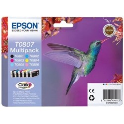Multipack Claria Technologie pour Epson R265 / RX560 / R360, Toner Express : achat en ligne de Multipack Claria Technologie pour