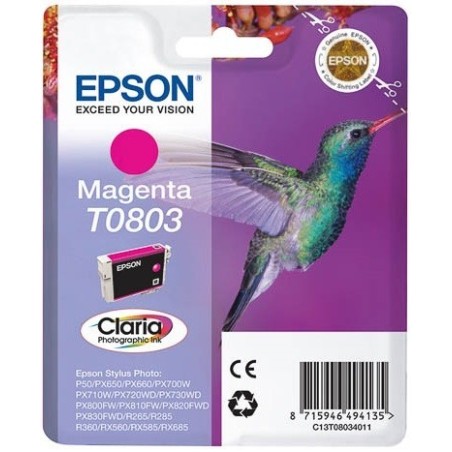 Encre magenta Claria Technologie pour Epson R265 / RX560 / R360, Toner Express : achat en ligne de Encre magenta Claria Technolo