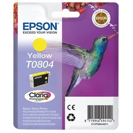 Encre jaune Claria Technologie pour Epson R265 / RX560 / R360, Toner Express : achat en ligne de Encre jaune Claria Technologie 