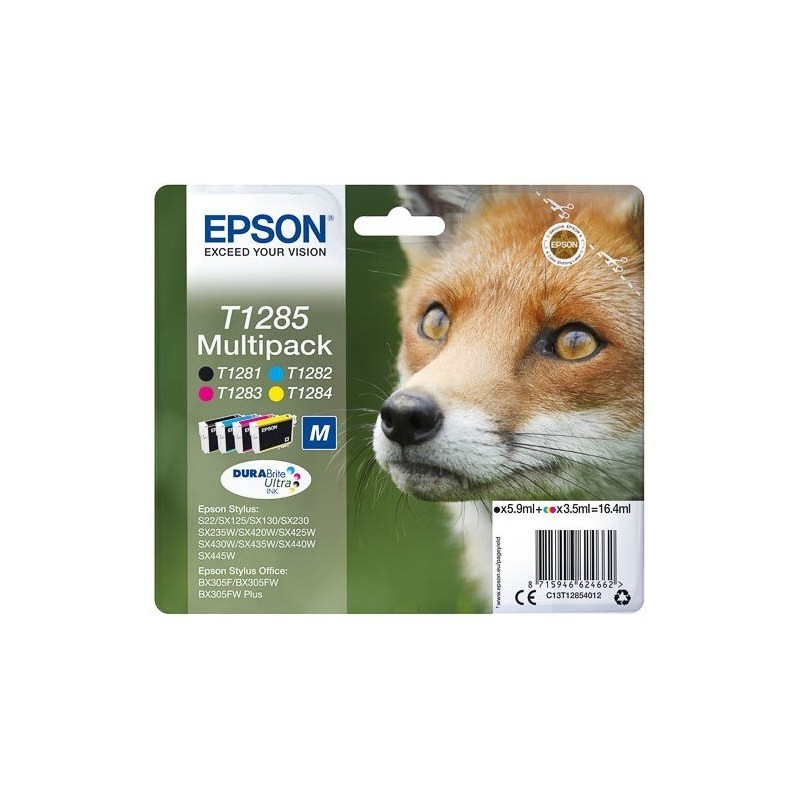 Multipack Epson pour stylus BX305 / S22 / SX125 / 420w, Toner Express : achat en ligne de Multipack Epson pour stylus BX305 / S2