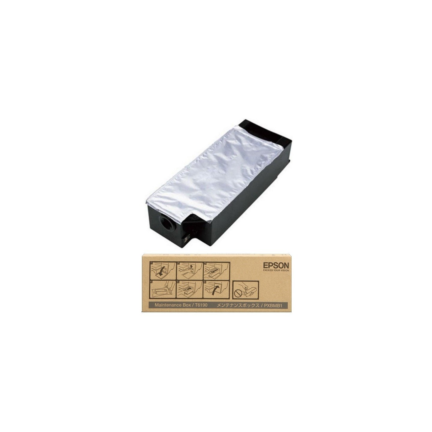Collecteur d'encre usagée Epson pour MicroPiezo B300 / B500DN, Toner Express : achat en ligne de Collecteur d'encre usagée Epson