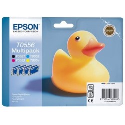 Cartouche d'encre Epson Lot T0551/T0552/T0553/T0554, Toner Express : achat en ligne de Cartouche d'encre Epson Lot T0551/T0552/T