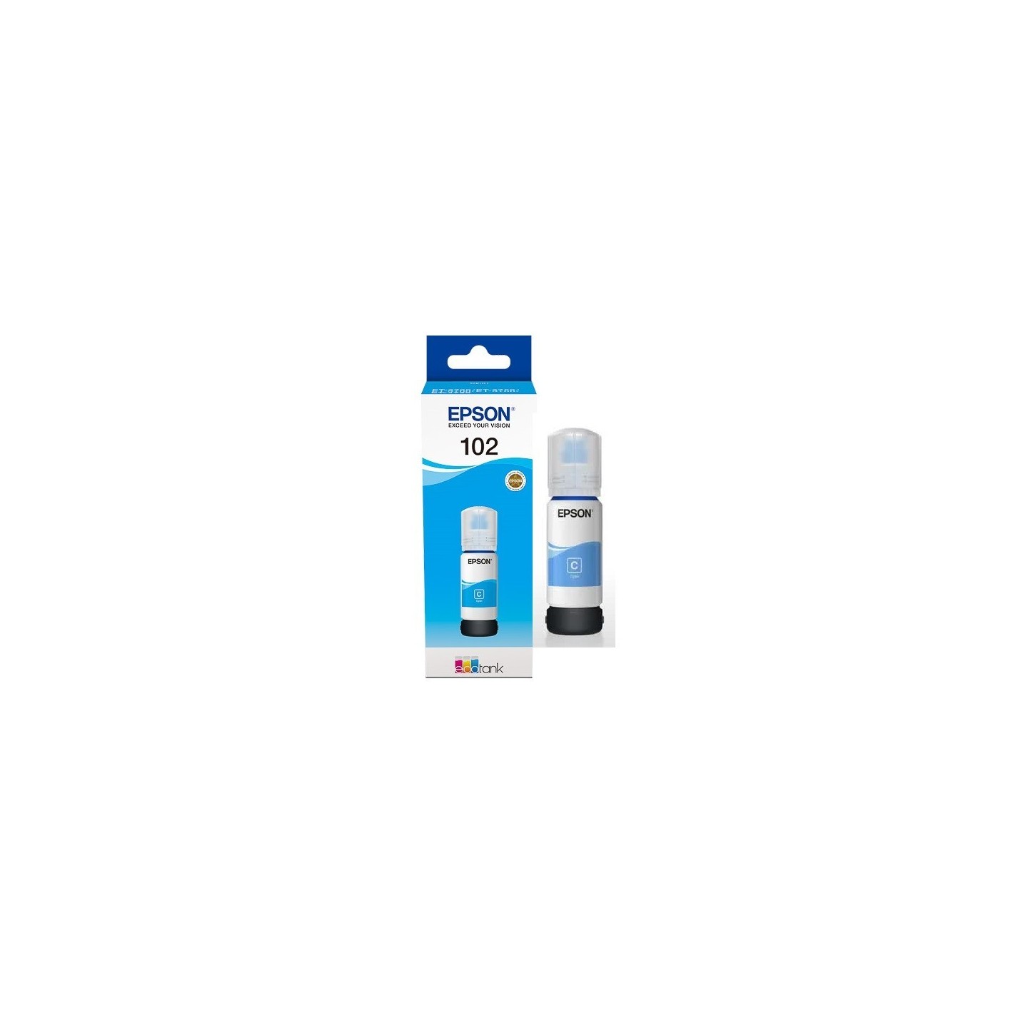 Cartouche Cyan Epson pour ET EcoTank ET2700... (N°102)
