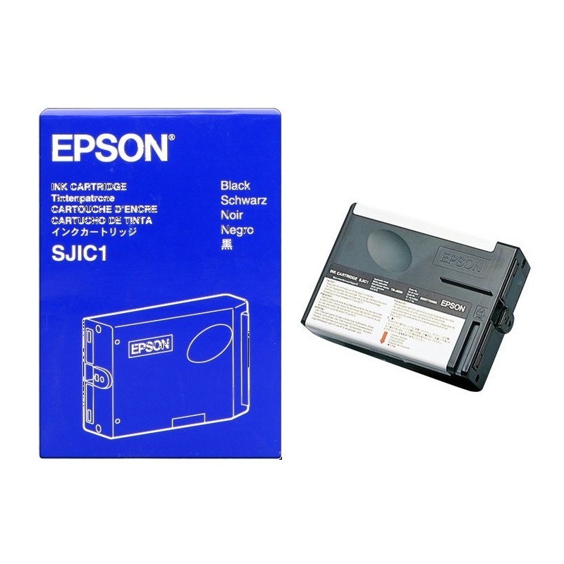Encre noir Epson pour TM-J8000 (SJIC1)