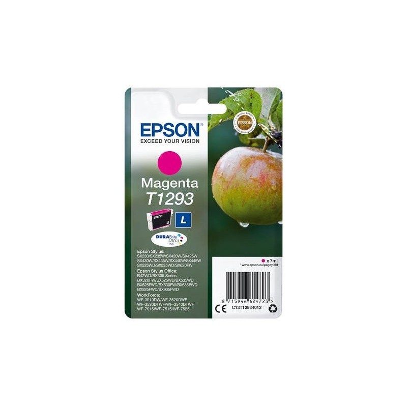 Cartouche magenta Epson pour stylus BX305F / BX320FW / SX420W..., Toner Express : achat en ligne de Cartouche magenta Epson pour