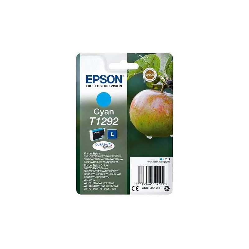 Cartouche cyan Epson pour stylus BX305F / BX320FW / SX420W..., Toner Express : achat en ligne de Cartouche cyan Epson pour stylu