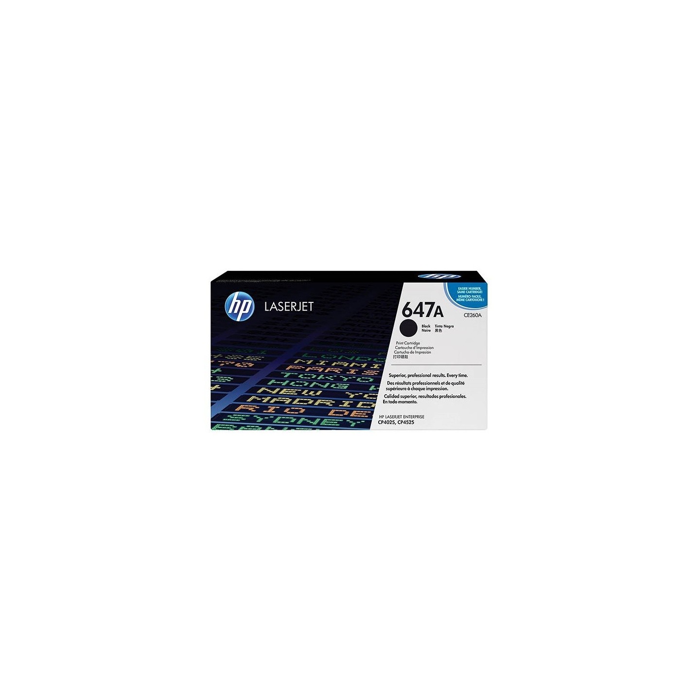 Toner noir pour imprimante HP ColorLaserJet CP4025 / CP4525 (647A), Toner Express : achat en ligne de Toner noir pour imprimante