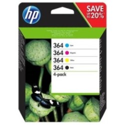 Pack de 4 cartouches HP N°364 / N°178 pour photosmart B8550 / C5380...(SD534)(J3M82AE), Toner Express : achat en ligne de Pack d