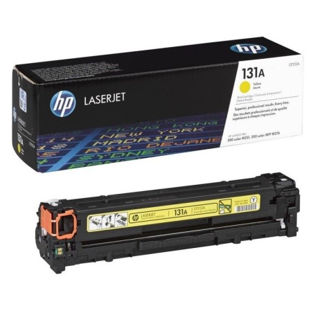 Toner jaune HP pour laserjet Pro 200 M276 / M251 ... (131A), Toner Express : achat en ligne de Toner jaune HP pour laserjet Pro 