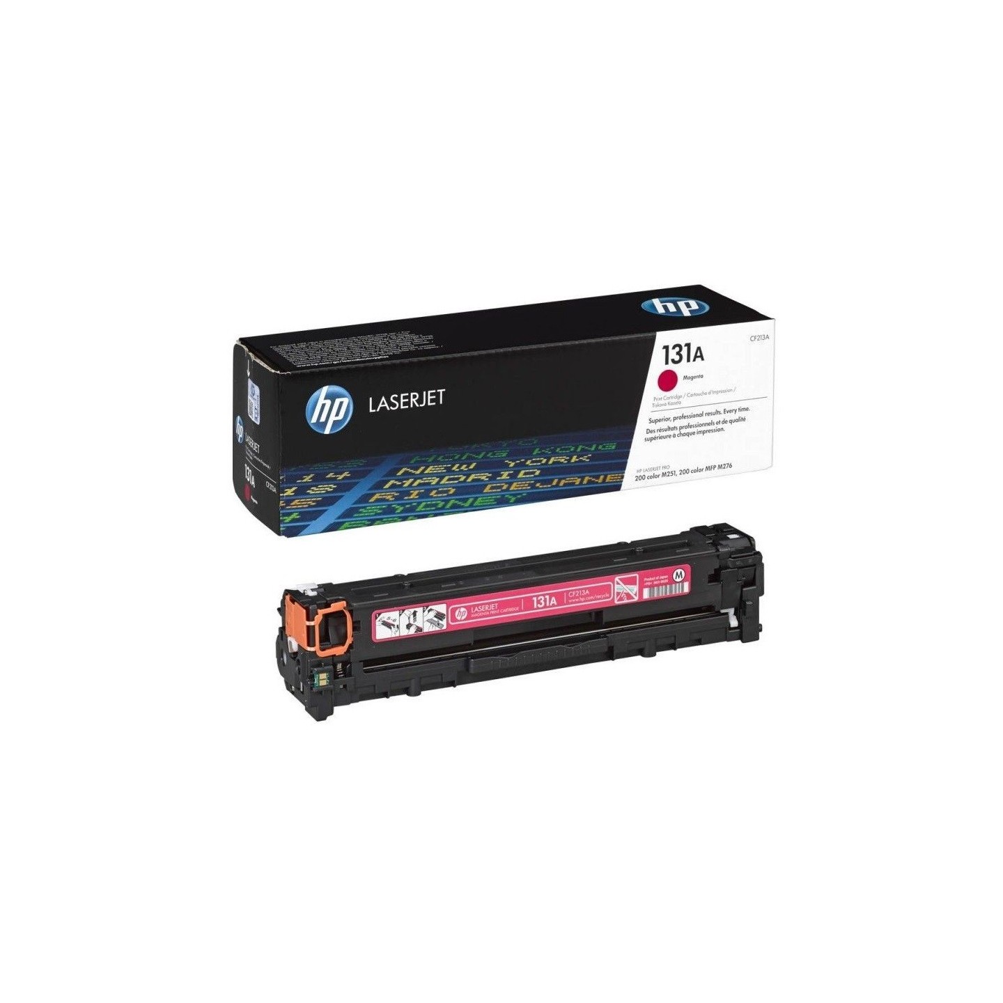 Toner magenta HP pour laserjet Pro 200 M276 / M251 ... (131A), Toner Express : achat en ligne de Toner magenta HP pour laserjet 