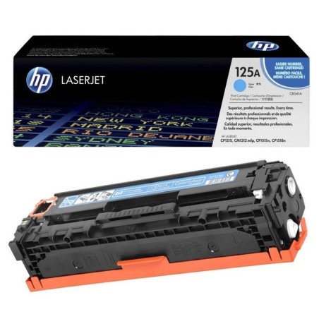 Toner cyan HP pour Colorlaserjet CP 1215 / 1515 / 1518 (125A), Toner Express : achat en ligne de Toner cyan HP pour Colorlaserje