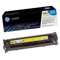 Toner jaune HP pour Colorlaserjet CP 1215 / 1515 / 1518 (125A), Toner Express : achat en ligne de Toner jaune HP pour Colorlaser