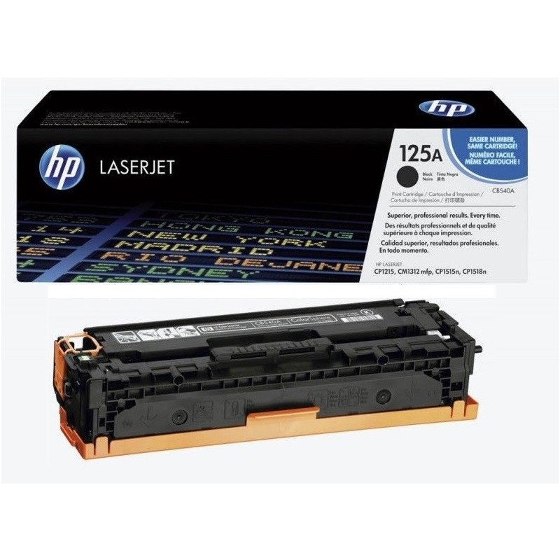 Toner noir HP pour Colorlaserjet CP 1215 / 1515 / 1518 (125A), Toner Express : achat en ligne de Toner noir HP pour Colorlaserje
