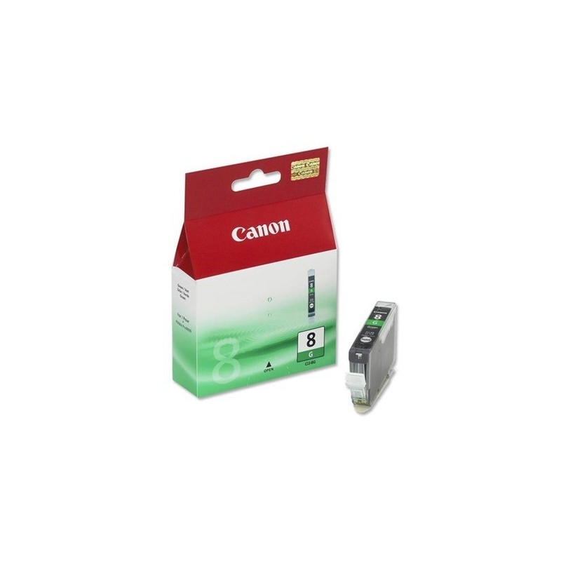 Cartouche d'encre Canon CLI-8V verte, Toner Express : achat en ligne de Cartouche d'encre Canon CLI-8V verte pour imprimante