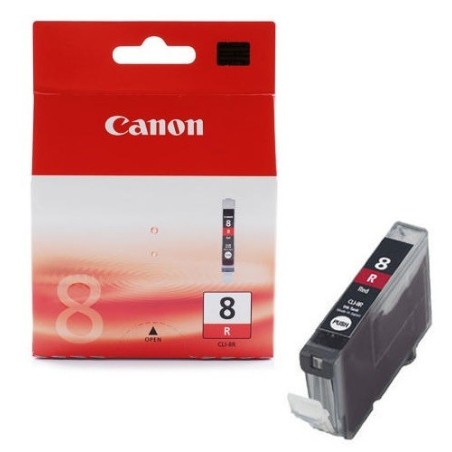 Cartouche d'encre Canon CLI-8R rouge, Toner Express : achat en ligne de Cartouche d'encre Canon CLI-8R rouge pour imprimante
