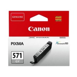 Cartouche Encre Grise (CLI-571GY) pour Canon Pixma MG 5750 / MG 6850..., Toner Express : achat en ligne de Cartouche Encre Grise