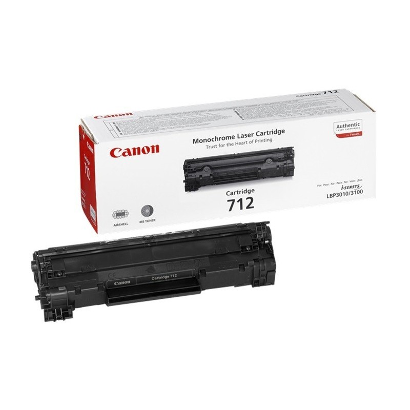 Toner noir Canon EP-712 pour LBP 3010 / 3100, Toner Express : achat en ligne de Toner noir Canon EP-712 pour LBP 3010 / 3100 pou