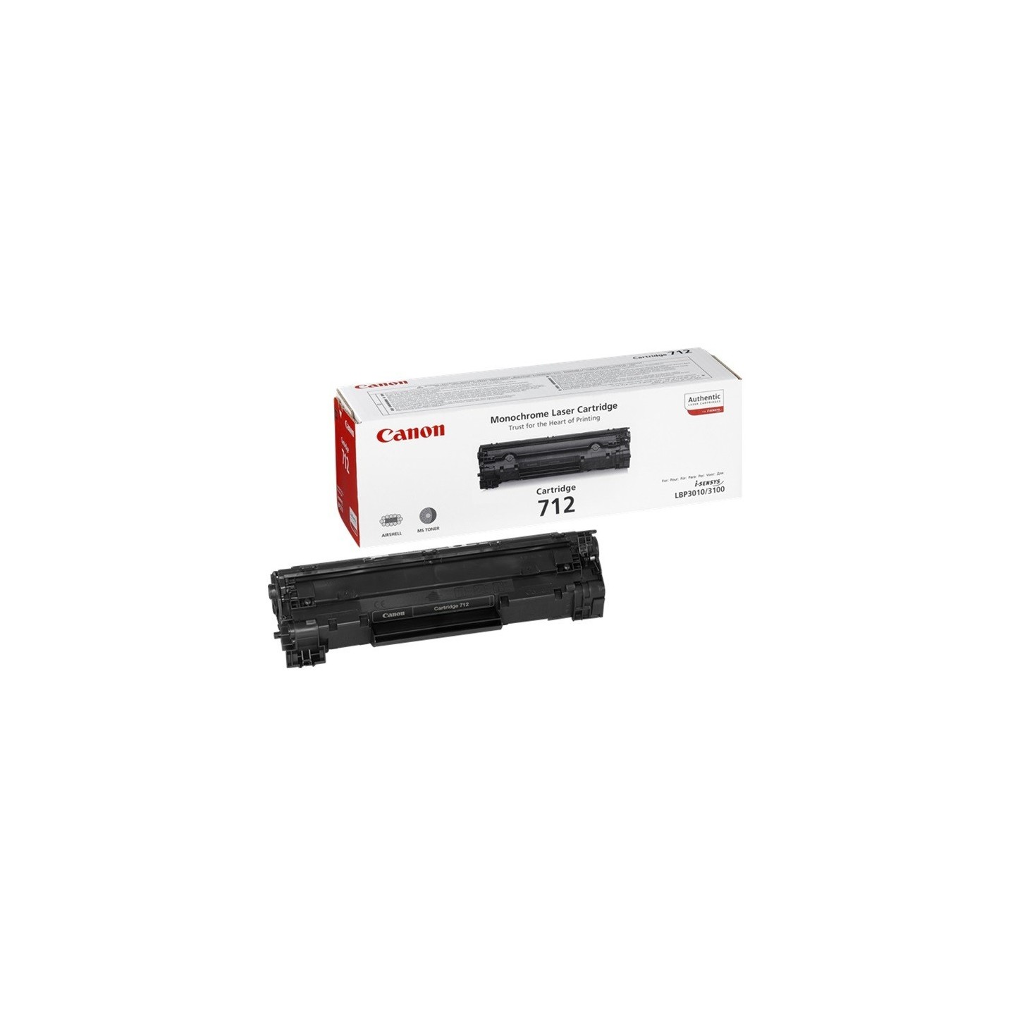Toner noir Canon EP-712 pour LBP 3010 / 3100, Toner Express : achat en ligne de Toner noir Canon EP-712 pour LBP 3010 / 3100 pou