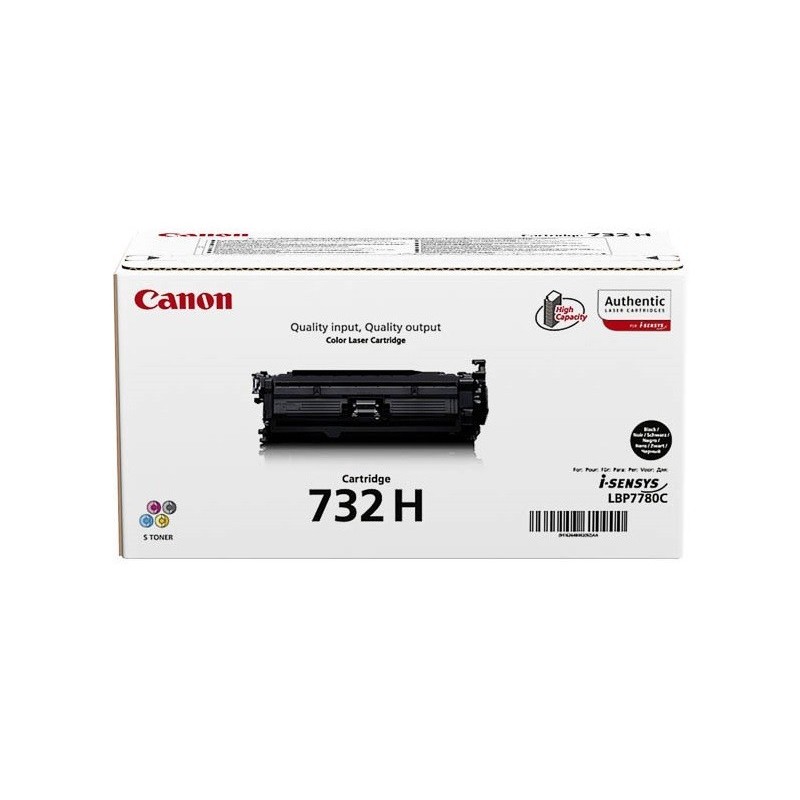 Toner noir Canon haute capacité pour I-Sensys LBP 7780cx (EP732H), Toner Express : achat en ligne de Toner noir Canon haute capa