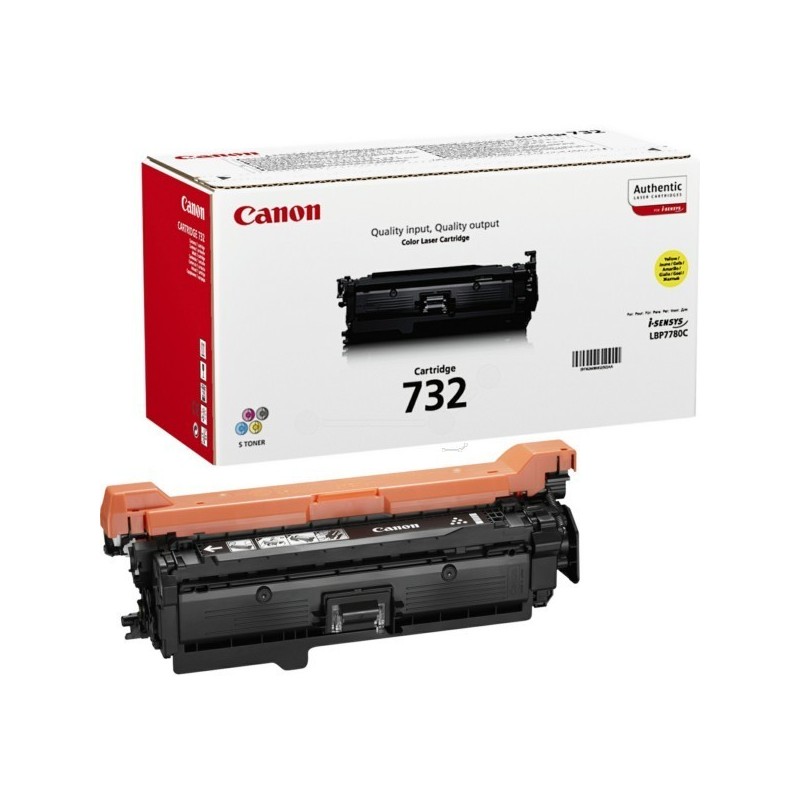 Toner jaune Canon pour I-Sensys LBP 7780cx (EP732), Toner Express : achat en ligne de Toner jaune Canon pour I-Sensys LBP 7780cx