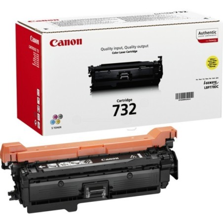 Toner jaune Canon pour I-Sensys LBP 7780cx (EP732), Toner Express : achat en ligne de Toner jaune Canon pour I-Sensys LBP 7780cx