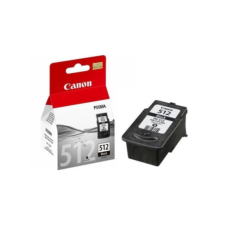 Cartouche noire haute capacité Canon PG-512 pour Pixma MP 240 / MP480 / MP260, Toner Express : achat en ligne de Cartouche noire