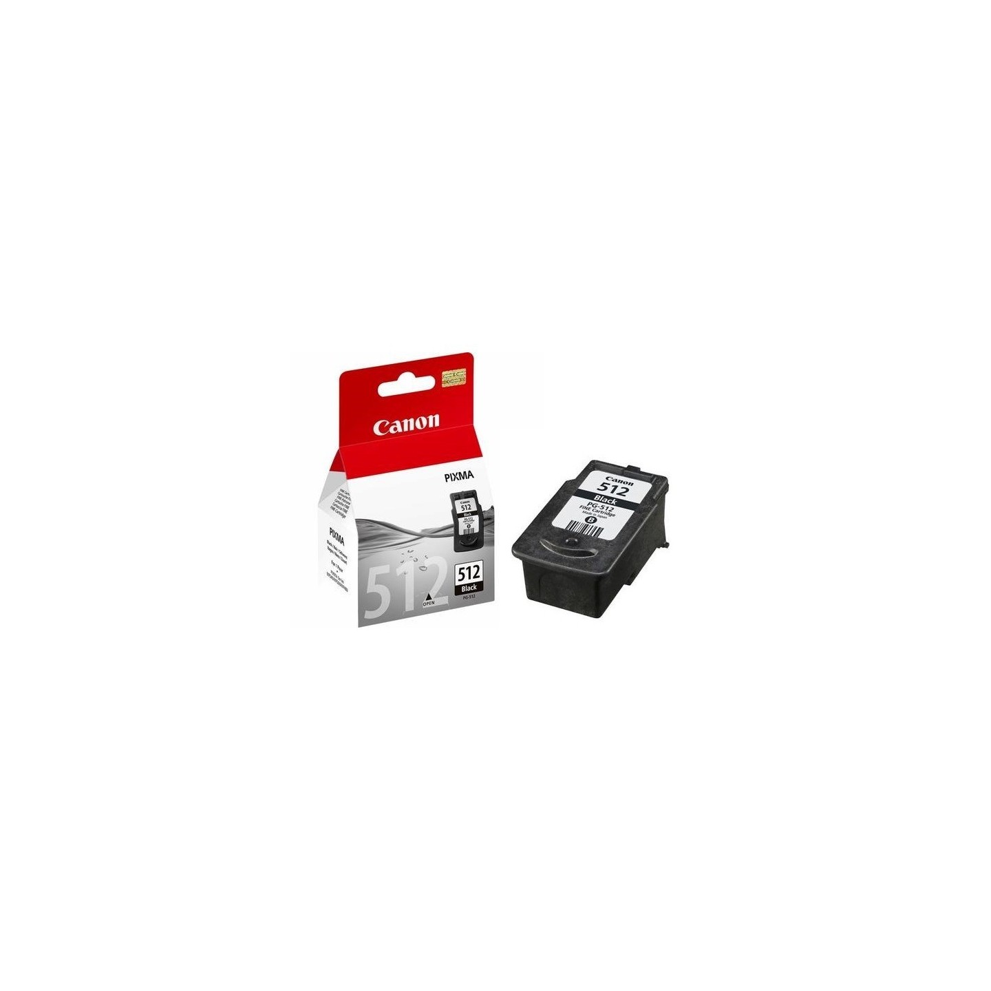Cartouche noire haute capacité Canon PG-512 pour Pixma MP 240 / MP480 / MP260, Toner Express : achat en ligne de Cartouche noire