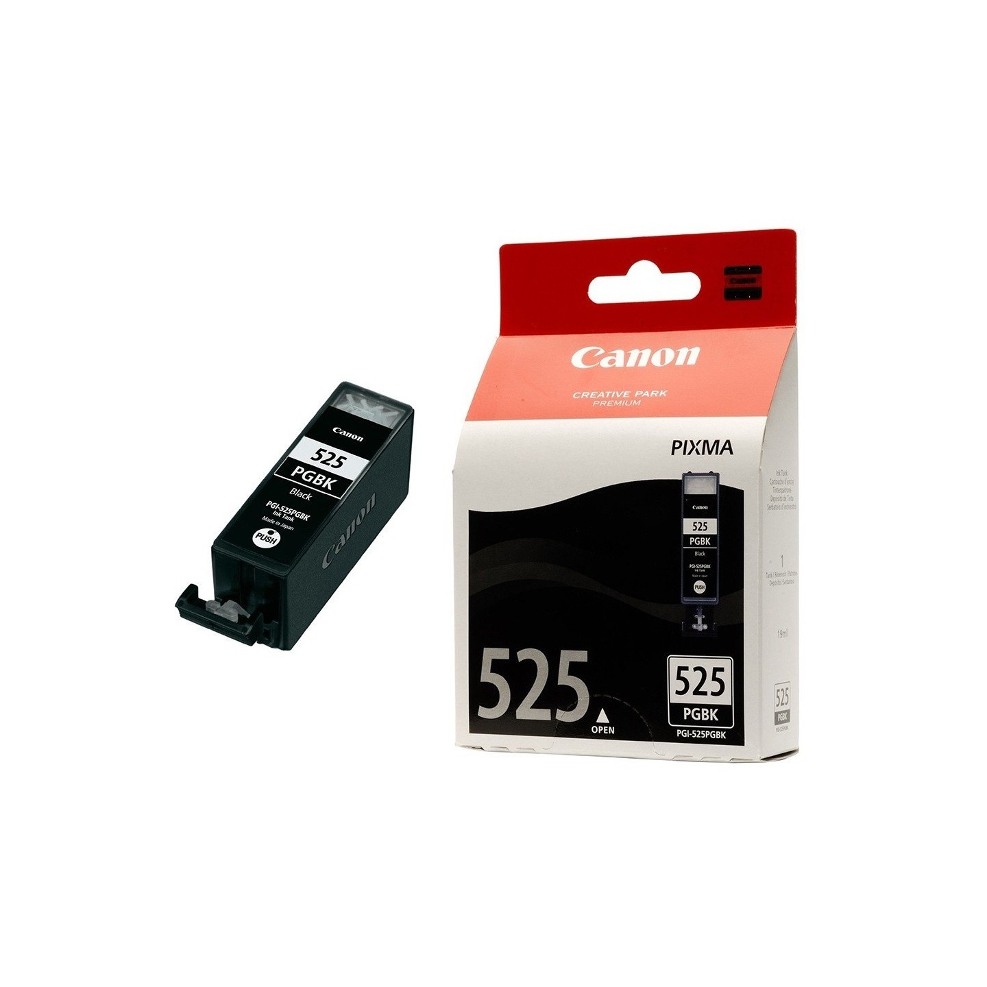 Cartouche Noire Canon PGI-525BK pour IP4850 / MG5150....., Toner Express : achat en ligne de Cartouche Noire Canon PGI-525BK pou