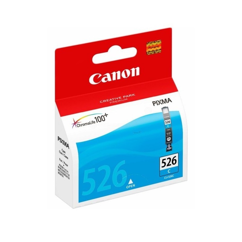 Cartouche cyan Canon CLI-526 pour IP4850 / MG5150....., Toner Express : achat en ligne de Cartouche cyan Canon CLI-526 pour IP48
