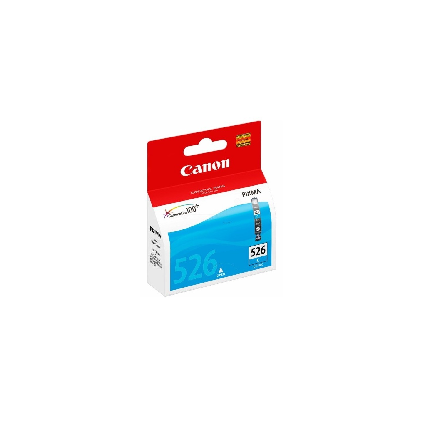 Cartouche cyan Canon CLI-526 pour IP4850 / MG5150....., Toner Express : achat en ligne de Cartouche cyan Canon CLI-526 pour IP48