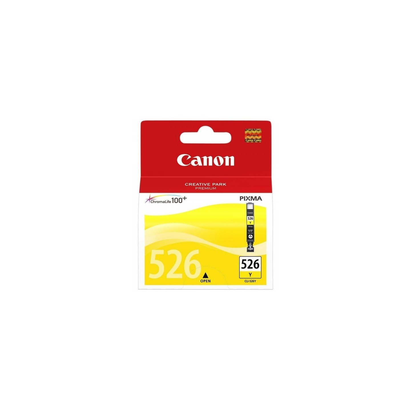 Cartouche jaune Canon CLI-526 pour IP4850 / MG5150....., Toner Express : achat en ligne de Cartouche jaune Canon CLI-526 pour IP