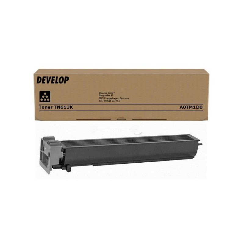 Toner Noir Develop pour Inéo+552/+652 (TN-613K) (45 000 pages)