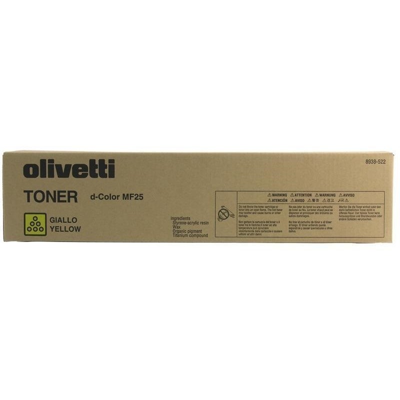 Toner Laser jaune Olivetti pour D-Color MF25..., Toner Express : achat en ligne de Toner Laser jaune Olivetti pour D-Color MF25.