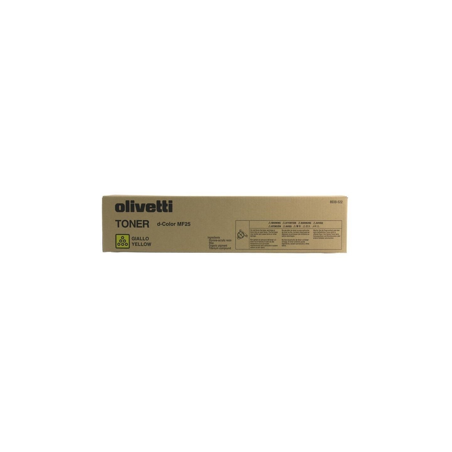 Toner Laser jaune Olivetti pour D-Color MF25..., Toner Express : achat en ligne de Toner Laser jaune Olivetti pour D-Color MF25.
