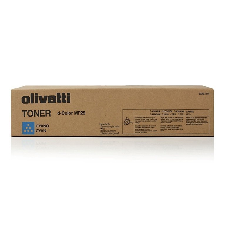 Toner Laser cyan Olivetti pour D-Color MF25..., Toner Express : achat en ligne de Toner Laser cyan Olivetti pour D-Color MF25...