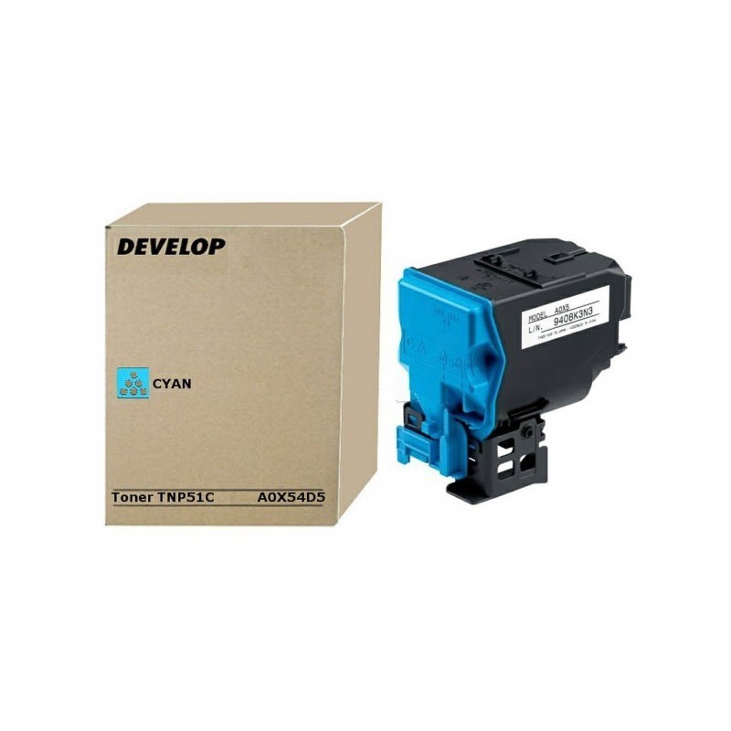 Toner Cyan Develop Ineo +3110 (TNP-51C)
