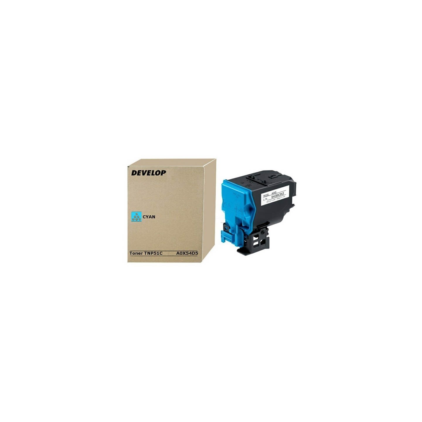 Toner Cyan Develop Ineo +3110 (TNP-51C)