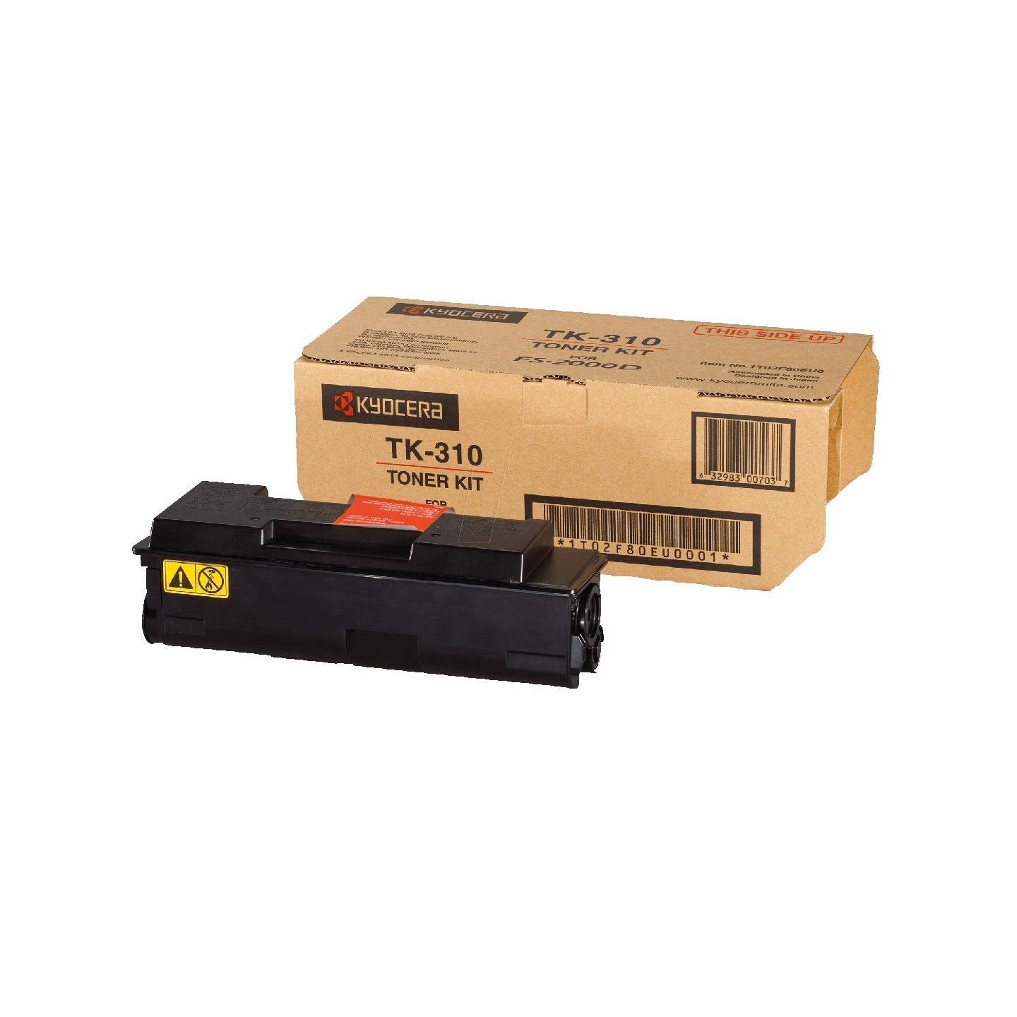 Toner noir Kyocera pour FS-2000D / DN, Toner Express : achat en ligne de Toner noir Kyocera pour FS-2000D / DN pour imprimante