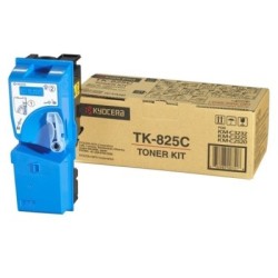 Toner cyan Kyocera Mita KMC2520 / KMC3225 / KMC3232 (TK-825C), Toner Express : achat en ligne de Toner cyan Kyocera Mita KMC2520