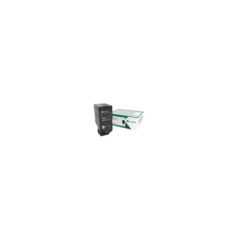 Cartouche de toner Return Program Jaune LEXMARK pour CS/CX 727, CS728  (10K) 