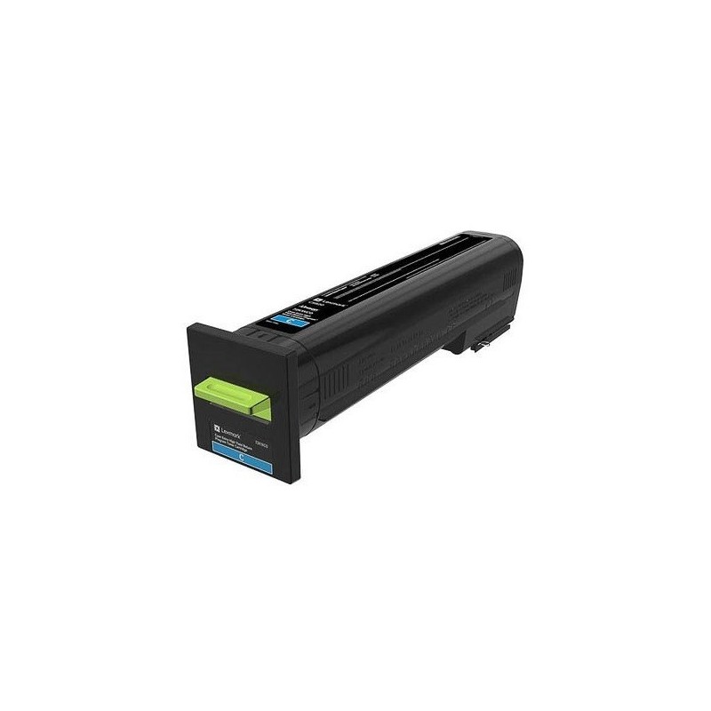 Cartouche de toner Return Program Cyan LEXMARK pour CS820de, CX820de...