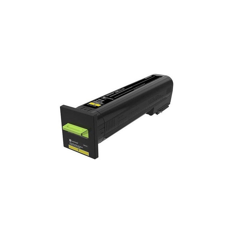 Cartouche de toner Return Program Jaune LEXMARK pour CS820de, CX820de...