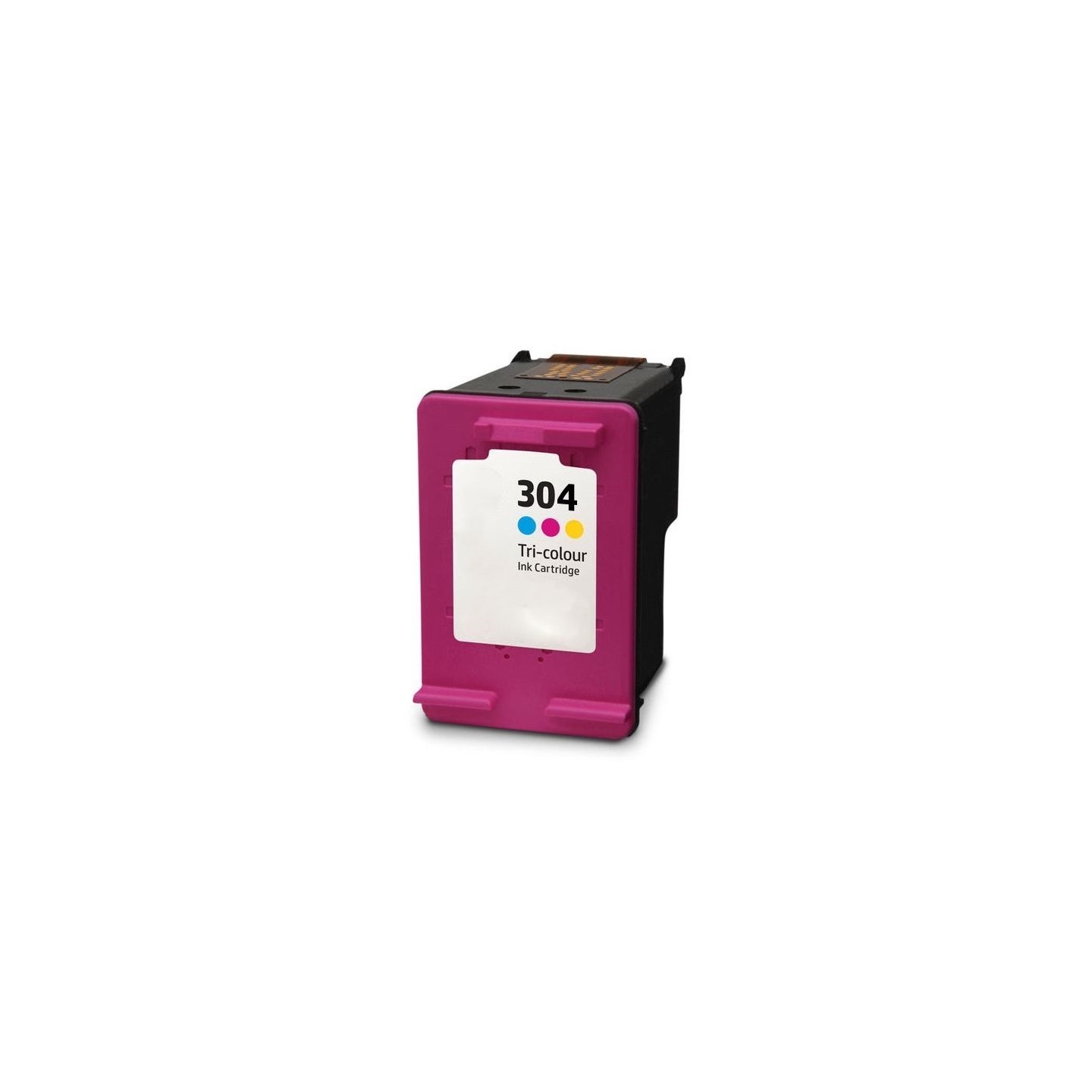 Cartouche Jet d'encre générique N°304XL Couleur pour HP Grande Capacité (7ml)