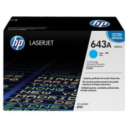 Toner Cyan pour HP Color LaserJet 4700 (643A), Toner Express : achat en ligne de Toner Cyan pour HP Color LaserJet 4700 (643A) p