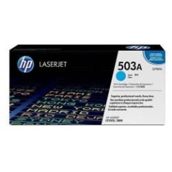 Toner cyan Haute Capa pour imprimante HP 3800 / CP3505 (503A), Toner Express : achat en ligne de Toner cyan Haute Capa pour impr